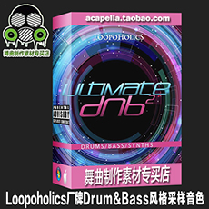  Loopoholics厂牌Drum&Bass风格采样音色